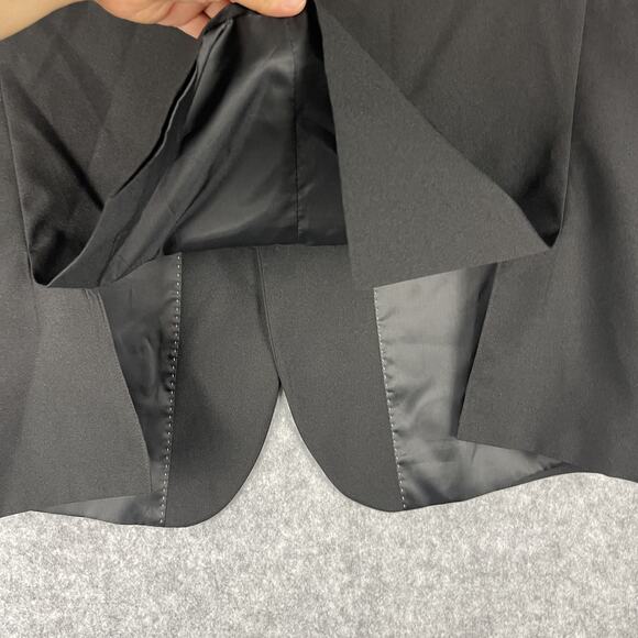 Alain Dupetit Suittech Blazer Sport Coat Jacket Men 44S Black 2 Button NEW - Picture 12 of 12